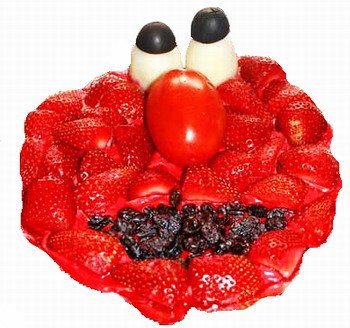 אלמו מרחוב סומסום-קישוט אכיל לשולחן