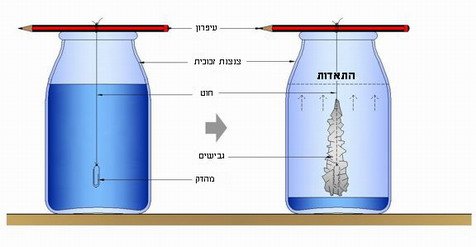 סוכריות גבישי סוכר ליום הולדת מדעי