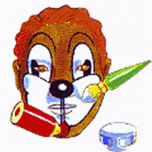 איפור פני כלב