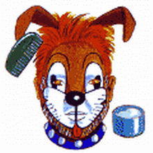 איפור פני כלב