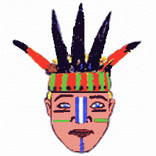 איפור פני אינדיאני indians_maku1e