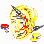 איפור נערת הפרחים flower_makeup1c