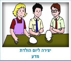 יצירה ליום הולדת מדע